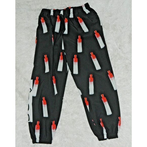 GoldSheep Pants Joggers Size Large Ciroc Vodka Black Red Unisex Limited Edition - Picture 2 of 7